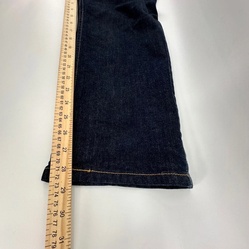 Levis‎ 514 Straight Fit Mens Dark Wash Blue Denim Jeans W38 L29 Zip Fly